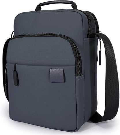 Messenger Bag for Men Sling Bag Anti Theft Crossbody Shoulder Bag Large Capacity Business Satchel for Travel Work