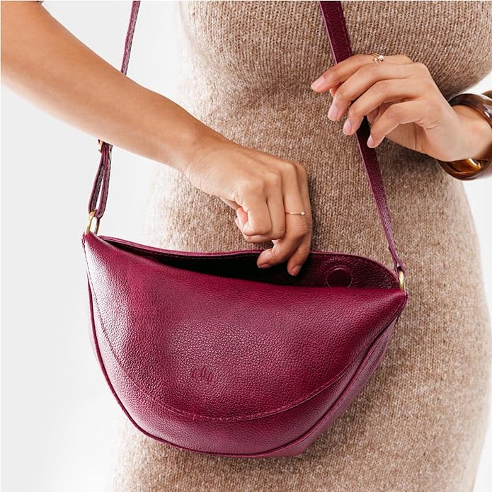 Portland Leather Goods Koala Sling Bag – Leather Sling with Adjustable Strap – Handmade from the Finest Full-Grain Hides