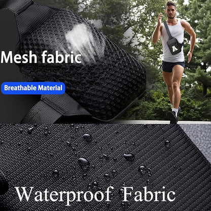 Mini Sling Bag for Men Crossbody,Small Chest Bag Casual Trendy Waterproof Lightweight Phone Crossover Daypack