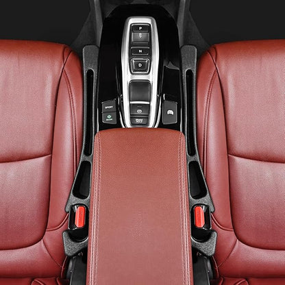 Car Seat Gap Filler, Car Seat Accessories, Car Organizers and Storage with Phone Holder, Car Organizer Fit Sedan SUV Truck Red Set of 2
