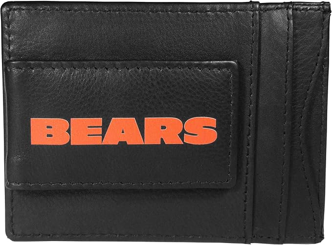 Siskiyou Sports NFL unisex Leather Cash & Cardholder & Money Clip