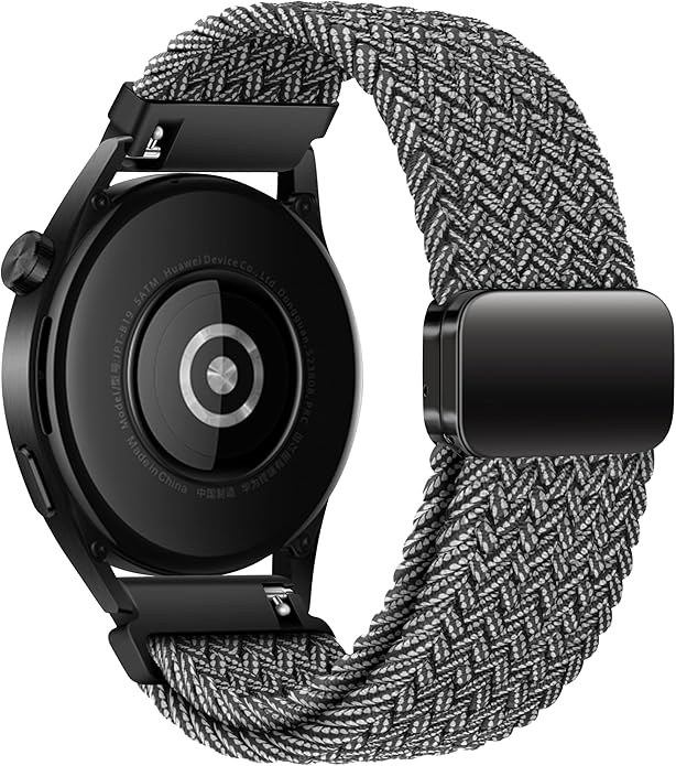 Mazoft Braided Sport Band Compatible with Samsung Galaxy Watch Band 7/FE/6/5/4/3 & Watch 5 Pro & 6/4 Classic &Gear S3/S2, 20mm & 22mm watch band for Samsung Watch 47mm 46mm 45mm 44mm 40mm 43/42/41mm