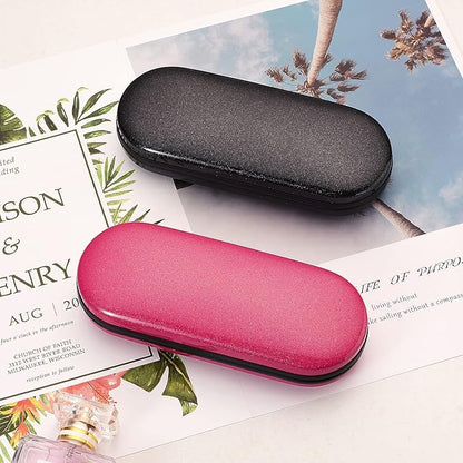 Vemiss Hard Shell Eyeglass Cases, Lightweight Portable Glasses Case for Women Men
