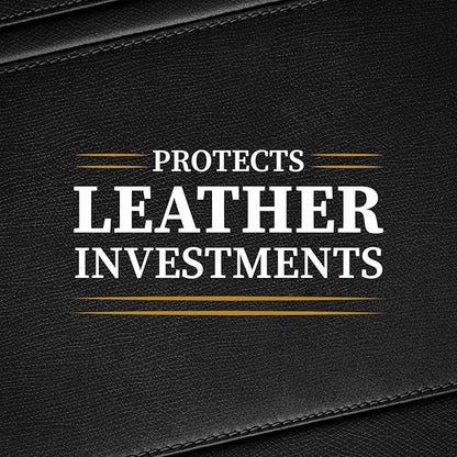 Leather Conditioner by Lexol, Use on Furniture, Car Interiors, Shoes, Handbags, Accessories, 33.8 Fl Oz Each