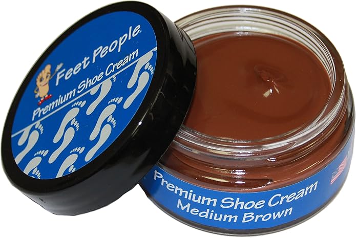 FeetPeople Premium Shoe Cream 1.5 Oz, Various Colors!