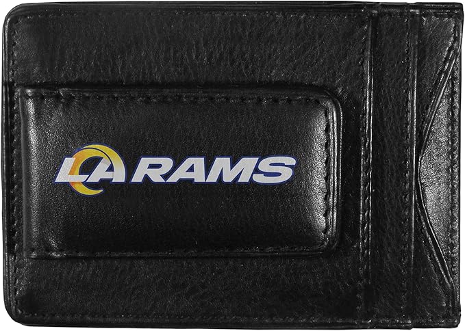 Siskiyou Sports NFL unisex Leather Cash & Cardholder & Money Clip
