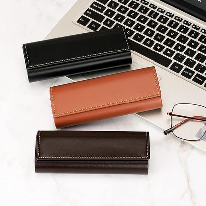 Vemiss Hard Shell Eyeglass Cases, Lightweight Portable Glasses Case for Women Men