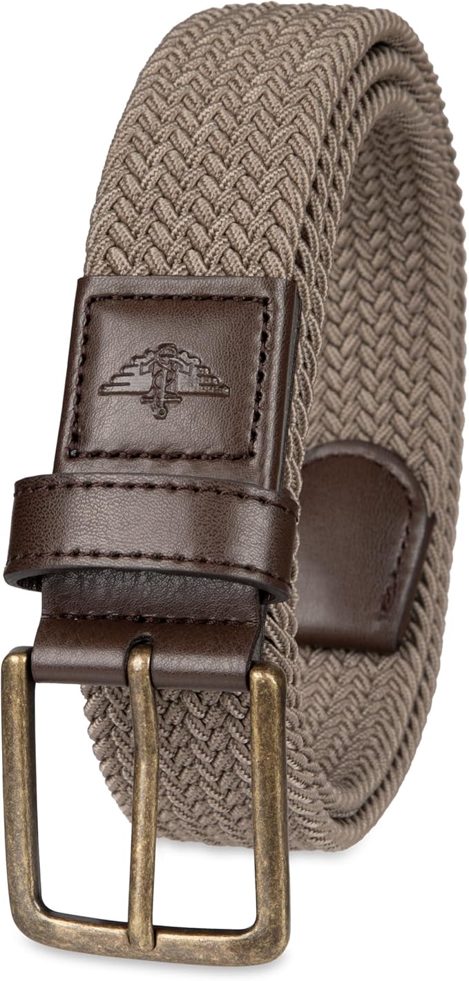 Dockers Men's 1 3/8 in. Stretch Fabric Braided Belt