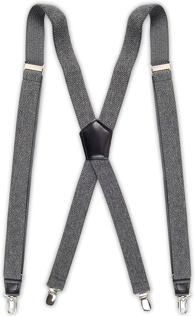 DOCKERS Men's Dockers Men's Solid Suspenders