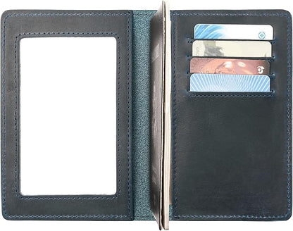 Passport Wallets and Vaccine Card Holder Combo,RFID Blocking Genuine Leather Passport Holder Cover Case with CDC Vaccination Card Slot, Leather Travel Documents Organizer Protector for Women