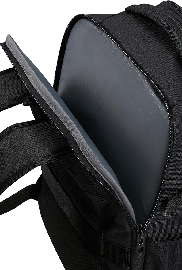 Samsonite Roader Cabin Backpack 40 x 30 x 20 cm Hand Luggage for Ryanair, Wizz Air & Vueling, Underseat Bag with Laptop Compartment 15.6 Inches, 26 L, 0.70 kg, Black (Deep Black)