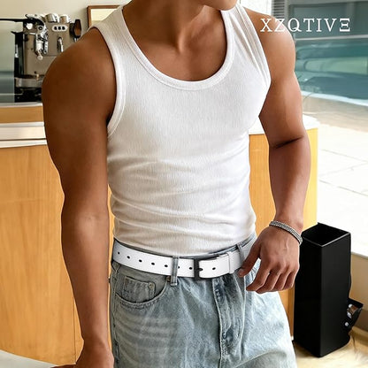 XZQTIVE TSA Belt For Men Metal Free Dress Belts Hypoallergenic Leather Belt With Black Buckle Nickle Free