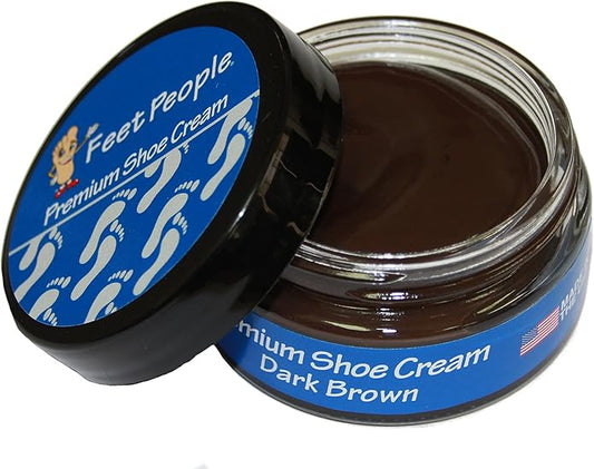 FeetPeople Premium Shoe Cream 1.5 Oz, Various Colors!