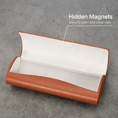 Vemiss Hard Shell Eyeglass Cases, Lightweight Portable Glasses Case for Women Men