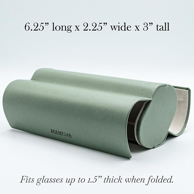 Eyeglass and Sunglass 2-Compartment Travel Case