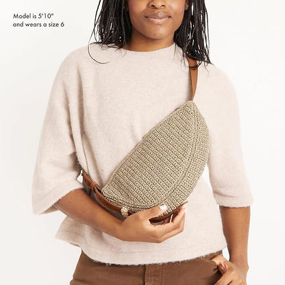 The Sak Tess Sling Purse - Small Woman's Crossbody Bag For Everyday & Travel - Handbag With Zipper Closure & Adjustable Strap