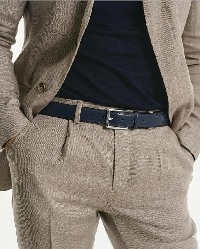 CHAOREN Mens Belt Leather - 1 3/8" Dress Belts for Men - Considerate Gift for Work Business Casual Jeans