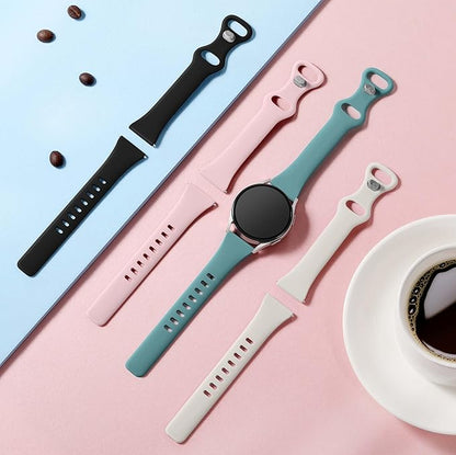 GEAK Slim Strap Compatible with Samsung Galaxy Watch 7 6 5 4 Band 44mm 40mm/Watch 5 Pro 45mm/Galaxy Watch 4 Classic 46mm 42mm Band,20mm Soft Slim Replacement Bands Compatible for Galaxy Watch 7 6
