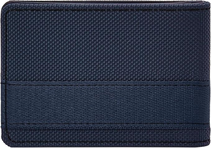 Fossil Men's Leather Slim Minimalist Bifold Front Pocket Wallet for Men