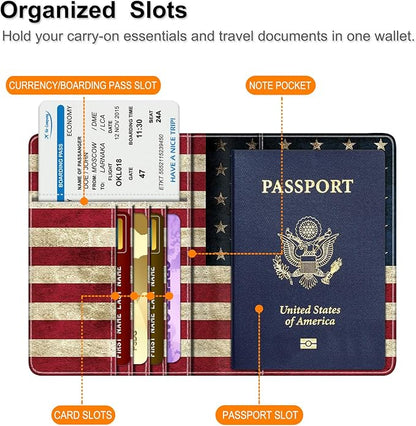 FINTIE Passport Holder, Slim Travel Wallet RFID Blocking Card Case Cover Passport Cover Protector Essentials with Credit Card Slots for Women/Men | Slim, RFID Blocking, Card Case Cover, Essentials, Credit Card Slots