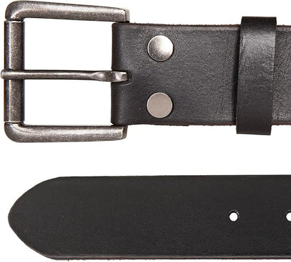Lucky Brand Men's Jeans Leather Belt| Classic| Casual| Dress| Everyday| American Heritage| Genuine Leather| Metal Buckle