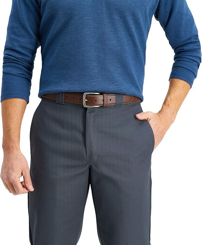 Columbia Men's Casual Everyday Leather Belt – Jeans, Chinos and Daily Wear