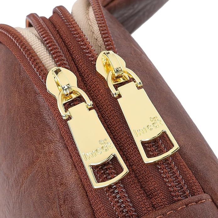 INICAT Small Sling Bag for Women Everyday & Travel Crossbody Bags Lightweight Cross Body Purses Vegan Leather