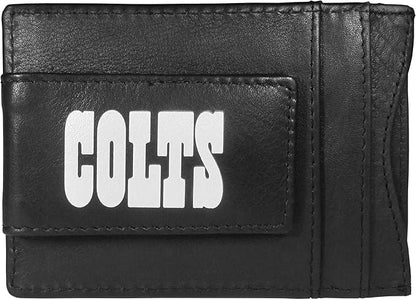 Siskiyou Sports NFL unisex Leather Cash & Cardholder & Money Clip