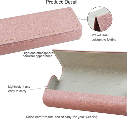 VisionGlobal Hard Shell Eyeglass Case for Eyeglasses and Sunglasses for Men/Women and Kids