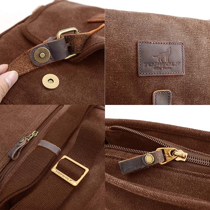 Canvas Messenger Bag Small Crossbody Bag Casual Travel Working Tools Bag Shoulder Bag Hold Phone Handset Anti Theft | Small, Casual, Travel, Working Tools Bag, Hold Phone, Handset