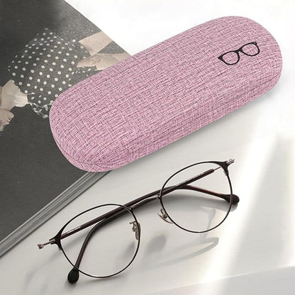 RayLove 3-Pack Hard Shell Eyeglasses Case Large Reading Glasses Hard Case
