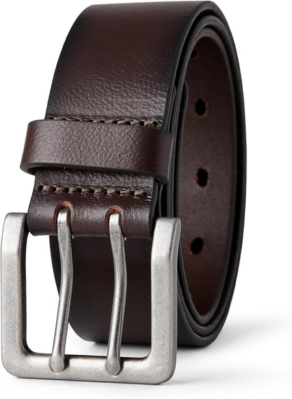 Amazon Essentials AE - Accessories Men's Double Prong Leather Belt