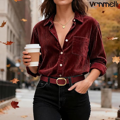 VONMELLI Faux Women's Suede Belt for Jeans Dresses Ladies Leather Belt with Vintage Gold Buckle