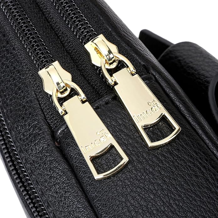 INICAT Small Sling Bag for Women Everyday & Travel Crossbody Bags Lightweight Cross Body Purses Vegan Leather