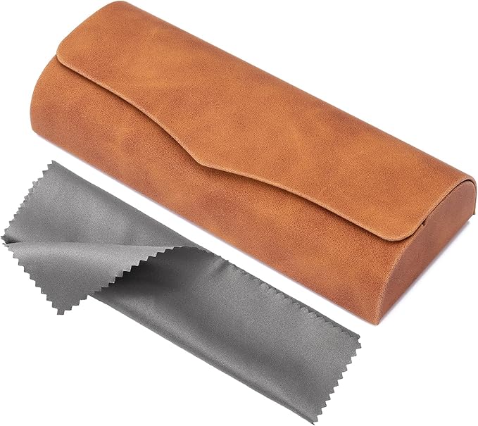 Vemiss Hard Shell Eyeglass Cases, Lightweight Portable Glasses Case for Women Men
