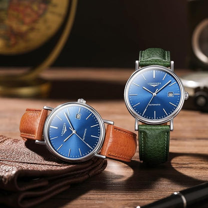Getalia Italian leather Watch Band Tuscany Natural Vegetable-Tanned Full Grain Leather,14mm 16mm 18mm 19mm 20mm 21mm 22mm Quick Release Replacement Watch Straps for Men and Women Thick and Soft