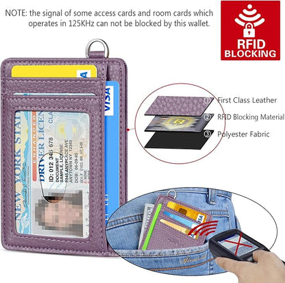 FurArt Slim Minimalist Wallet, Front Pocket Wallets, RFID Blocking, Credit Card Holder for Men