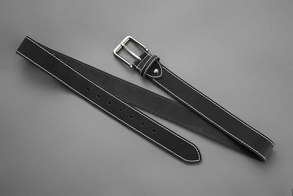 CHAOREN Full Grain Leather Belt for Men, Work Belts for Men Heavy Duty, Daily Wear for Jeans Pants