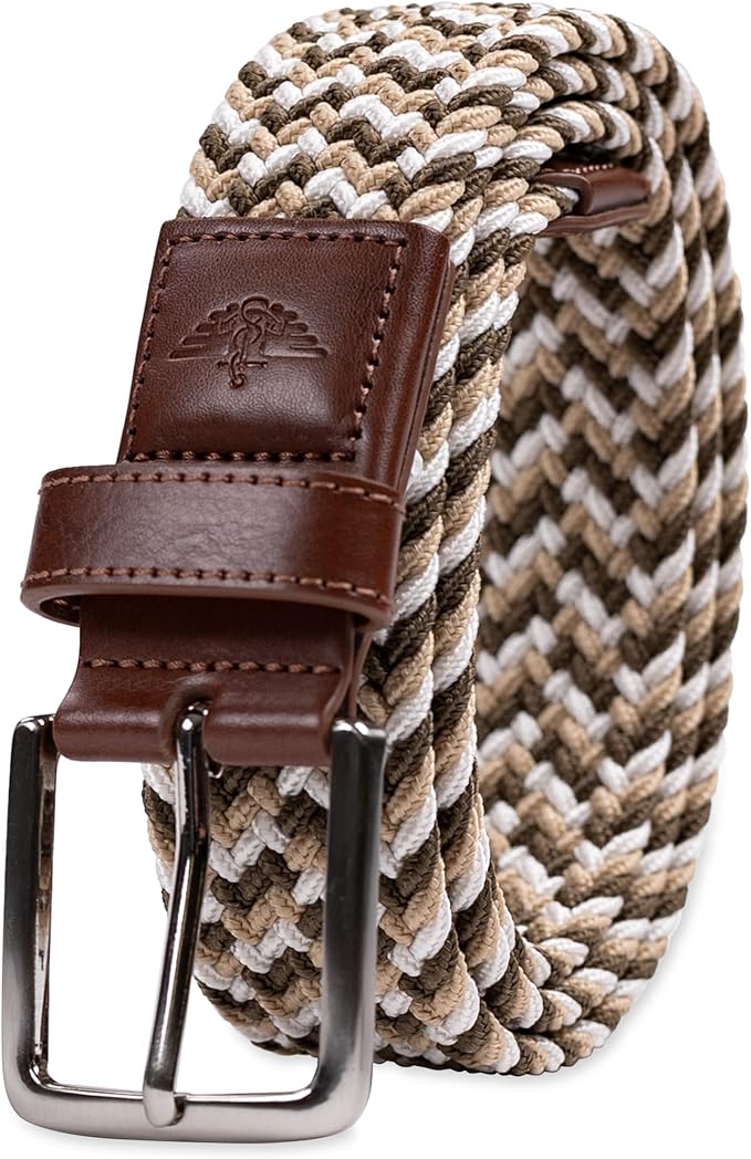 Dockers Men's 1 3/8 in. Stretch Fabric Braided Belt