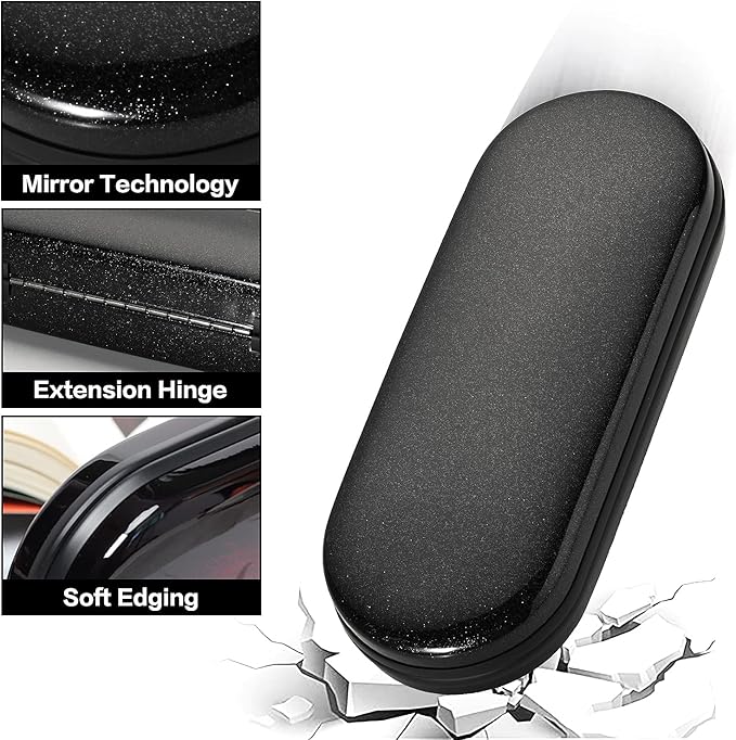 Vemiss Hard Shell Eyeglass Cases, Lightweight Portable Glasses Case for Women Men