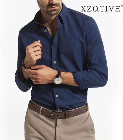 XZQTIVE Mens Suede Belt - 1 3/8" Genuine Leather Dress Belt for Jeans Dress Handmade Classic Every Day Belt
