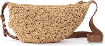 The Sak Tess Sling Purse - Small Woman's Crossbody Bag For Everyday & Travel - Handbag With Zipper Closure & Adjustable Strap