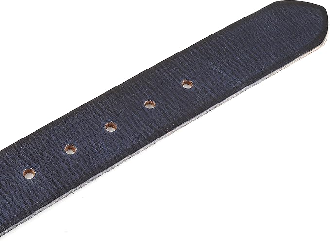 F&L CLASSIC Belt for buckle men Snap on Strap Full Grain One Piece Leather no buckle,1 1/2" Wide, USA
