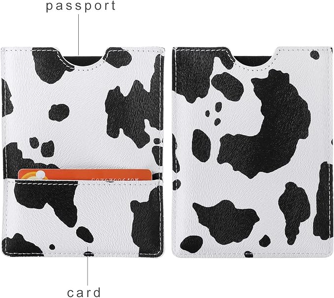 XEYOU Passport Holder Cover - Ultra Slim Premium Vegan Leather Travel Wallet Case Cover