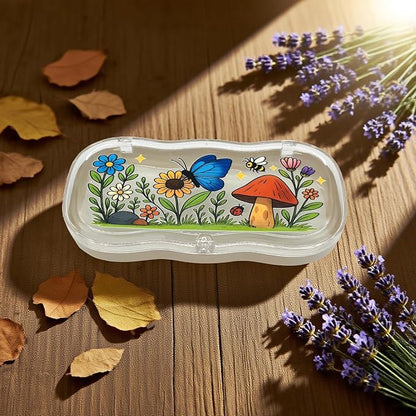 Glasses Case Hard Shell, Cute Sunglasses Case, Glass Cases for Eyeglasses Women, Reading Eye Glass Cases