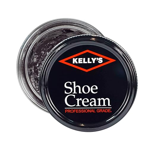 Kelly's Bordeaux Shoe Polish 1.5 oz - Professional Leather Shoe Cream