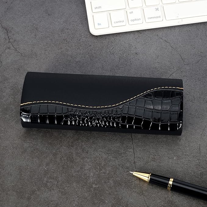 Vemiss Hard Shell Eyeglass Cases, Lightweight Portable Glasses Case for Women Men