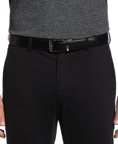 Perry Ellis Men's Portfolio Amigo Reversible Bonded Leather Belt (Available in Big & Tall)