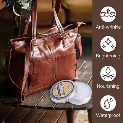 Mink Oil Leather Conditioner and Cleaner 3.52 oz - Premium Waterproof Formula for Leather Cowboy Boots,Natural Waterproof Soften and Restore Shoes, Jackets, Hats, Baseball Gloves, Saddles