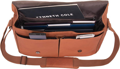 Kenneth Cole REACTION Colombian Leather Slim Single Compartment